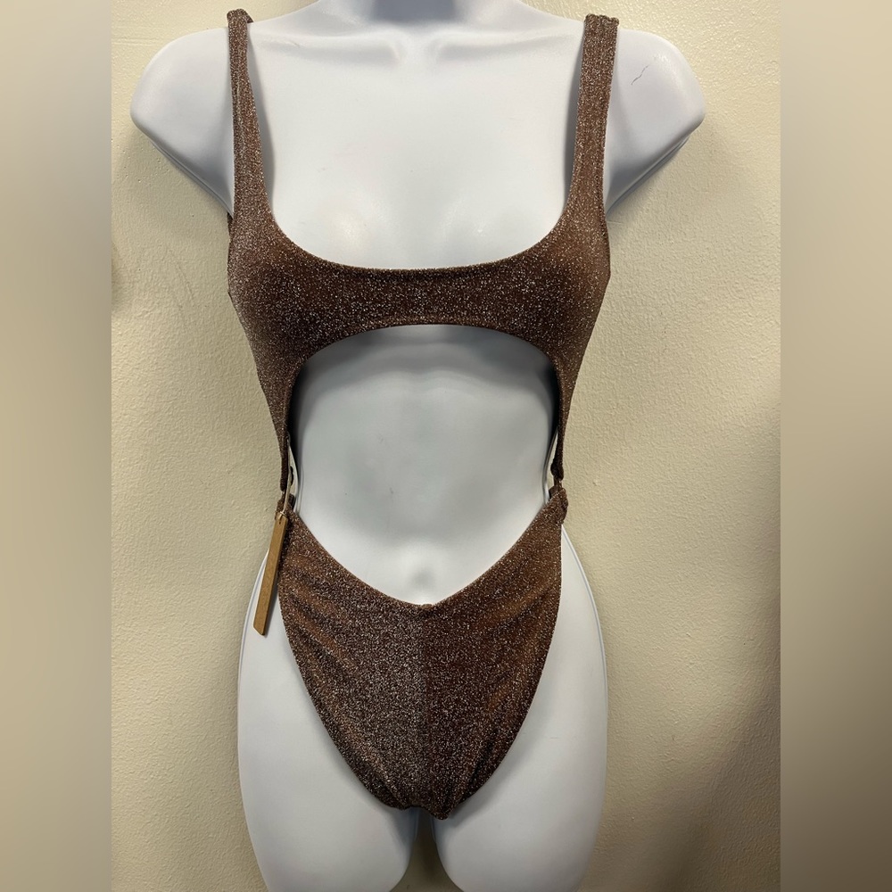 SKIMS - GLITTER SWIM MONOKINI